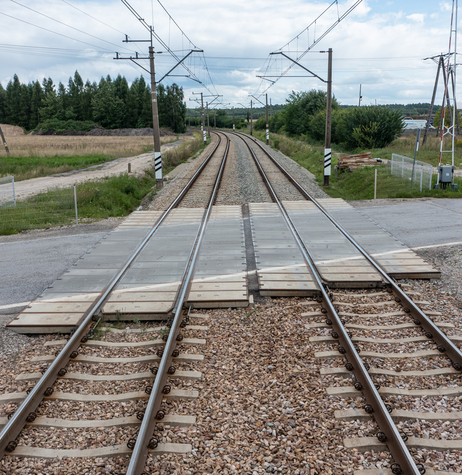 Małogabarytowe płyty przejazdu kolejowego typu Strunobet SPP